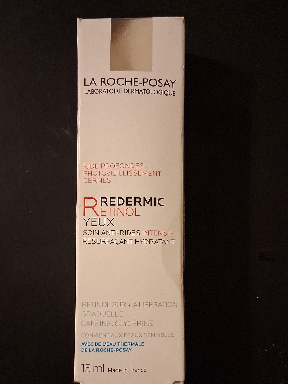 BNIB LA ROCHE POSAY Redermic Retinol Yeux ANTI AGING Eye Cream 15ML
